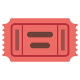 Ingresso de cinema - Noto Color Emoji