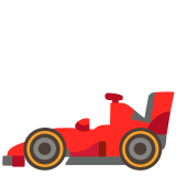 Carro de corrida - Noto Color Emoji