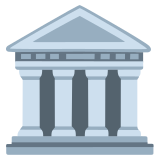 Prédio grego - Noto Color Emoji