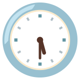 Cinco e meia - Noto Color Emoji