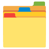 Divisores de pastas - Noto Color Emoji