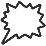 Balão de raiva à direita - Noto Color Emoji