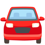 Carro se aproximando - Noto Color Emoji