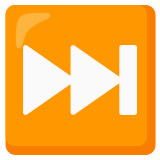 Botão de próxima faixa - Noto Color Emoji