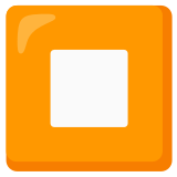 Botão parar - Noto Color Emoji