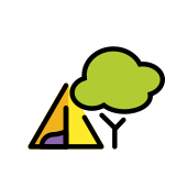 Acampamento - OpenMoji