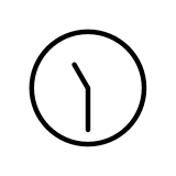 Onze e meia - OpenMoji