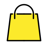 Sacolas de compras - OpenMoji