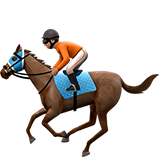 corrida de cavalos: pele morena