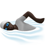 pessoa nadando: pele escura