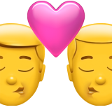 Whatsapp homens beijando