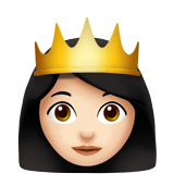 princesa: pele clara