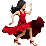 mulher dançando: pele clara