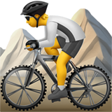 bicicleta de montanha emoji
