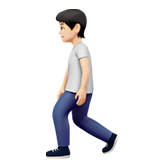 pessoa andando: pele clara