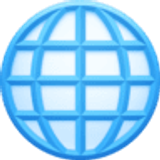 Globo com meridianos - Facebook