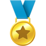 Medalha esportiva - Facebook