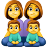 Família: mulher, mulher, menino e menino - Facebook