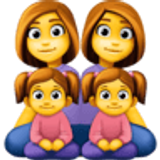 Família: mulher, mulher, menina e menina - Facebook