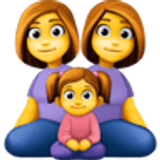 Família: mulher, mulher e menina - Facebook