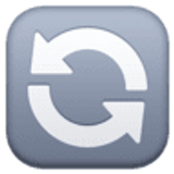 Botão de setas em sentido anti-horário - Facebook