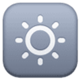 Botão de diminuir brilho - Facebook