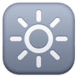 Botão de aumentar brilho - Facebook