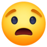 Rosto preocupado - Facebook