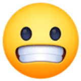 Rosto expressando desagrado - Facebook