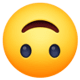 Rosto de cabeça para baixo - Facebook