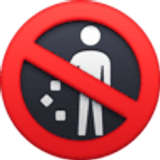 Proibido jogar lixo no chão - Facebook