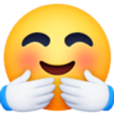 Rosto abraçando - Facebook