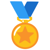 Medalha esportiva - Noto Color Emoji
