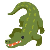 Crocodilo - Noto Color Emoji