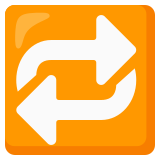 Botão de repetir - Noto Color Emoji