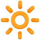 Botão de aumentar brilho - Noto Color Emoji