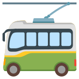 Trólebus - Noto Color Emoji