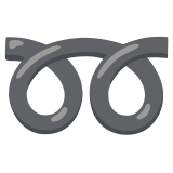 Loop encaracolado duas vezes - Noto Color Emoji