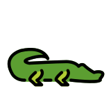 Crocodilo - OpenMoji
