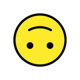Rosto de cabeça para baixo - OpenMoji