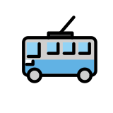 Trólebus - OpenMoji