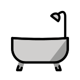 Banheira - OpenMoji