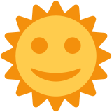 Rosto do sol - Twitter / X