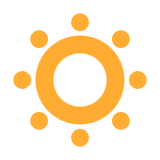 Botão de diminuir brilho - Twitter / X