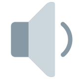 Alto-falante com volume médio - Twitter / X