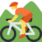 Pessoa fazendo mountain bike - Twitter / X