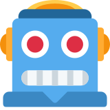 Rosto de robô - Twitter / X