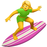 mulher surfista