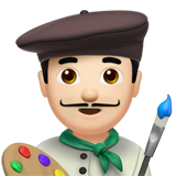 artista plástico: pele clara