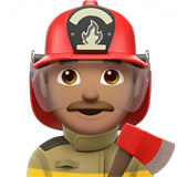 bombeiro homem: pele morena